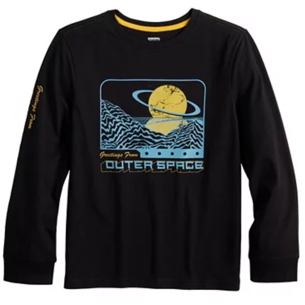 Sonoma Goods For Life Greetings from Outer Space Graphic Tee Shirt